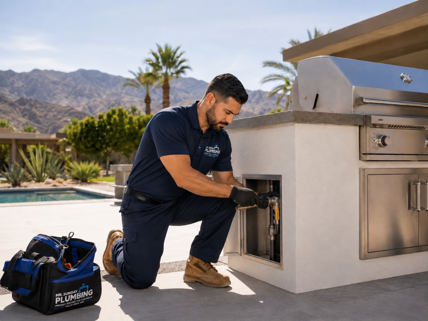 Gas Line Installation in the Coachella Valley