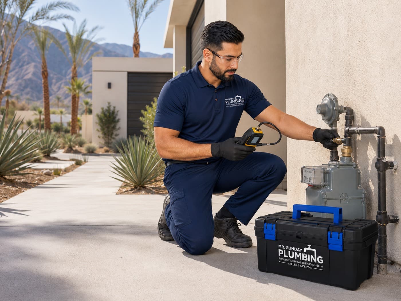 Gas Line Repair in the Coachella Valley