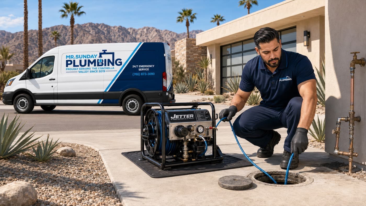 Hydro Jetting in the Coachella Valley