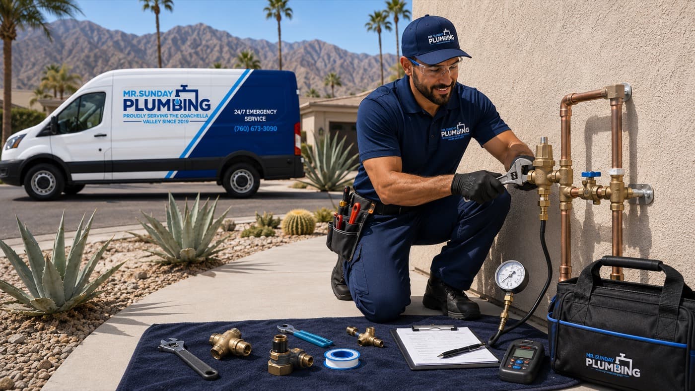 Plumbing Installation in the Coachella Valley