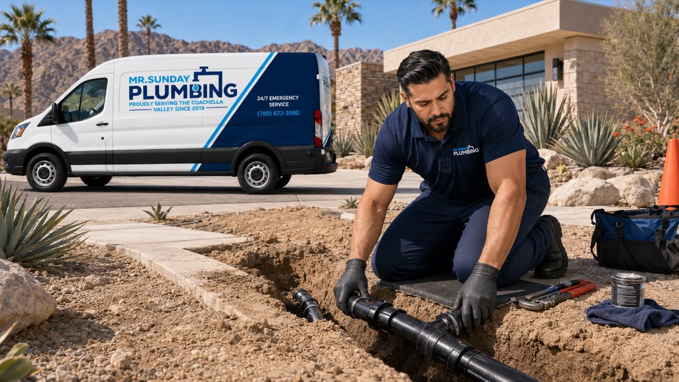 Sewer Line Repair in the Coachella Valley