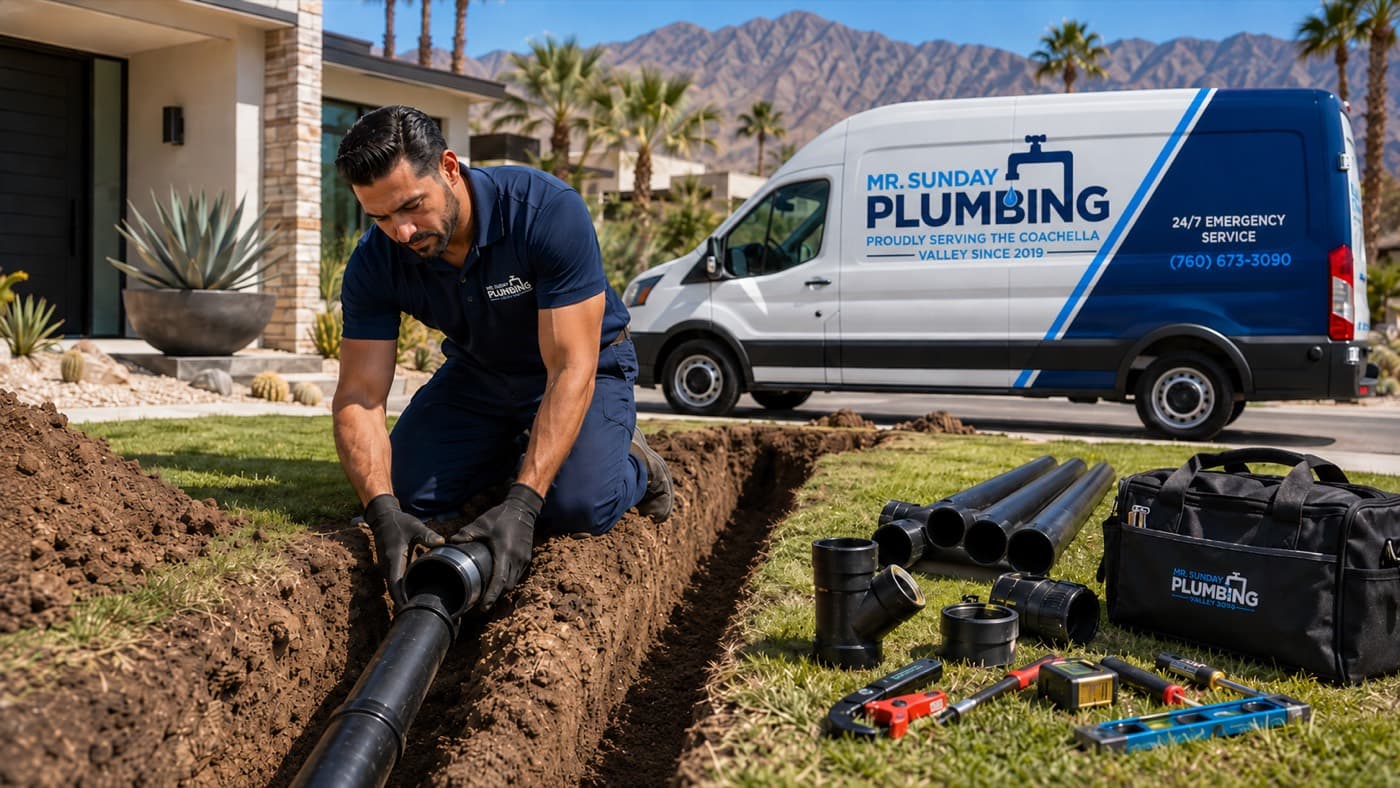 Sewer Line Replacement in the Coachella Valley